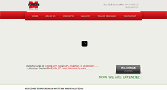 Desktop Screenshot of microtekpower.com